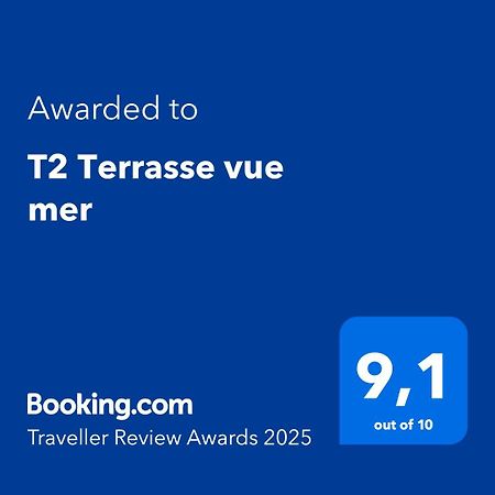 סיס-פור-לה-פלאז' T2 Terrasse Vue Mer מראה חיצוני תמונה